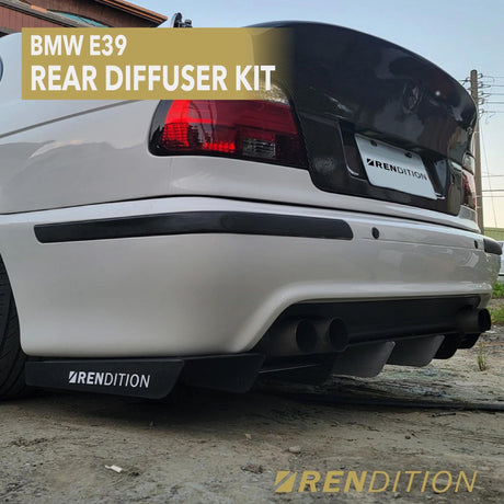 BMW 5 Series E39 Rear Diffuser Kit V2 (1995-2004) - K2 Industries