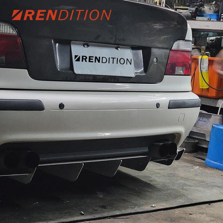 BMW 5 Series E39 Rear Diffuser Kit V2 (1995-2004) - K2 Industries