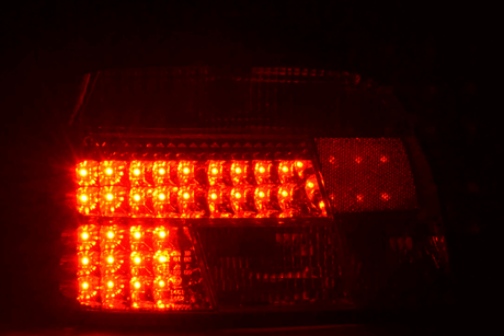BMW 5-series E39 Sedan Red LED Taillights Set (1995-2000) - K2 Industries