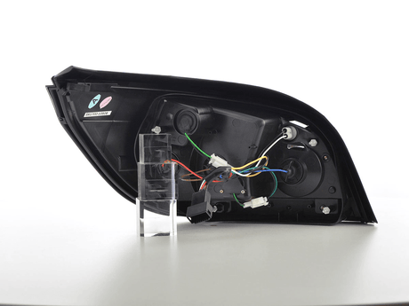 BMW 5 Series E60 Sedan Chrome/Smoked LED Taillights (2008-2009) - K2 Industries