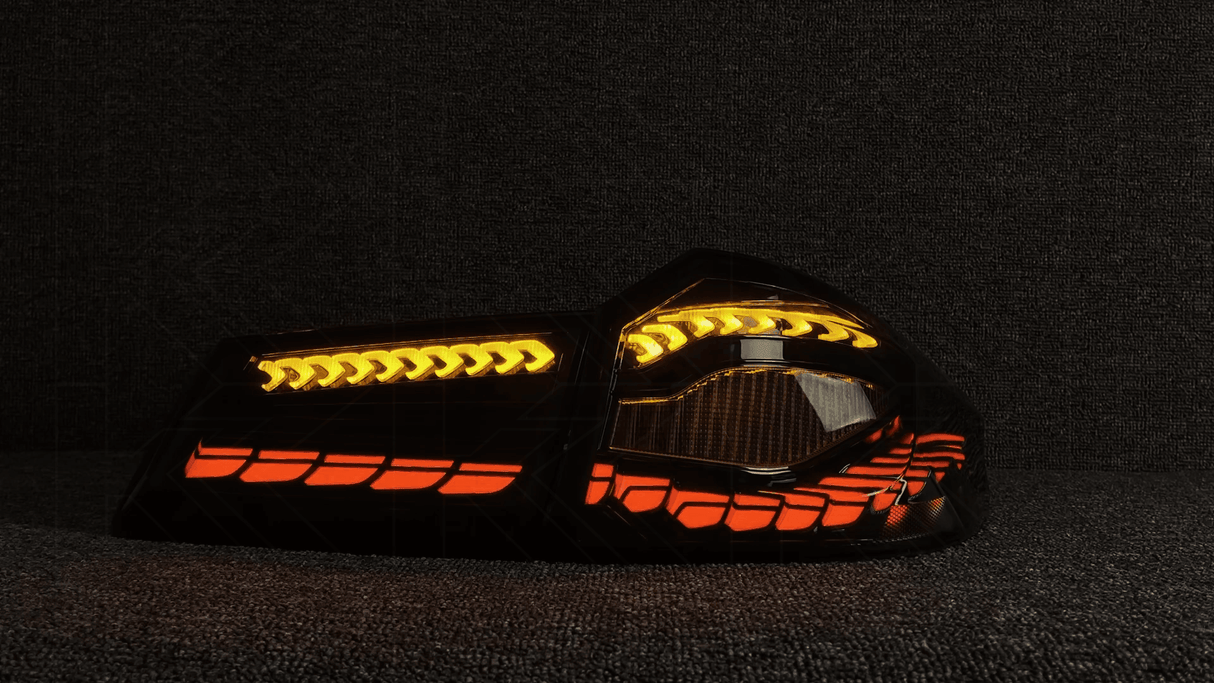 BMW 5-Series G30 G38 M5 Dragon Scale OLED Style Tail Lights (2016-2020) - K2 Industries