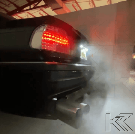 BMW 7-series E38 Chrome Clear LED Taillights Set (1995-2002) - K2 Industries