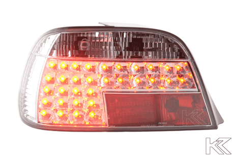 BMW 7-series E38 Chrome Clear LED Taillights Set (1995-2002) - K2 Industries