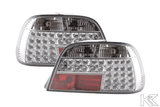 BMW 7-series E38 Chrome Clear LED Taillights Set (1995-2002) - K2 Industries