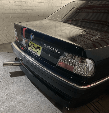 BMW 7-series E38 Chrome Clear LED Taillights Set (1995-2002) - K2 Industries