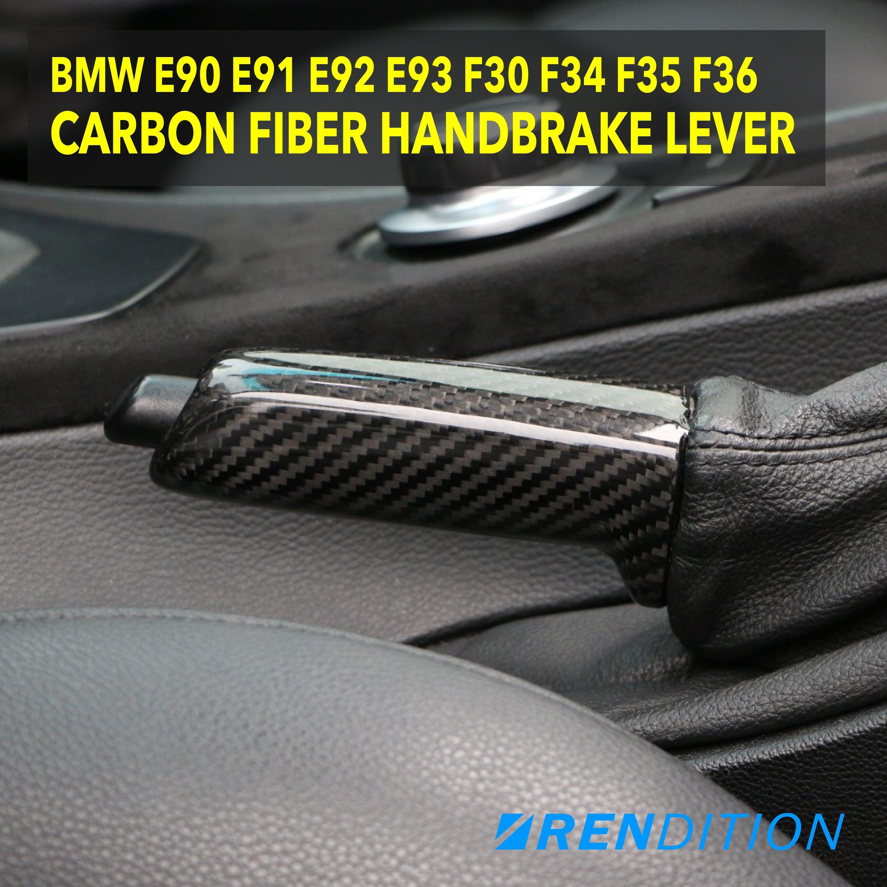BMW CARBON FIBER HANDBRAKE LEVER E90 E91 E92 E93 F30 F34 F35 F36 - K2 Industries