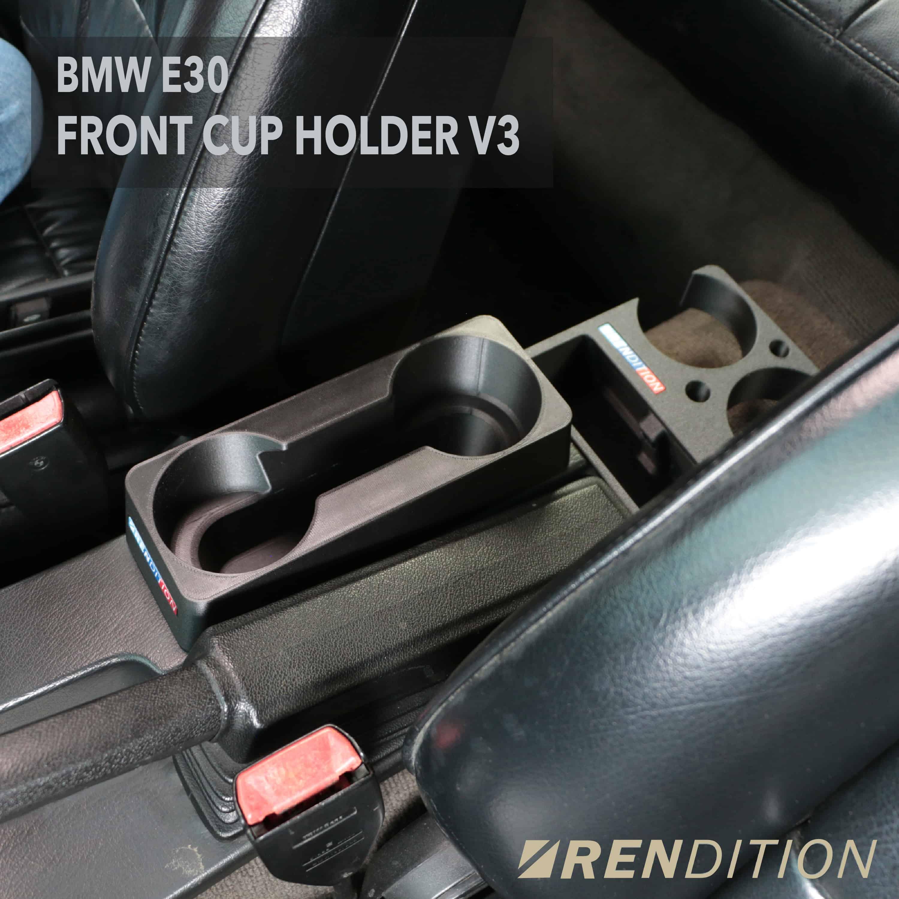 BMW E30 FRONT CUP HOLDER V3 - K2 Industries