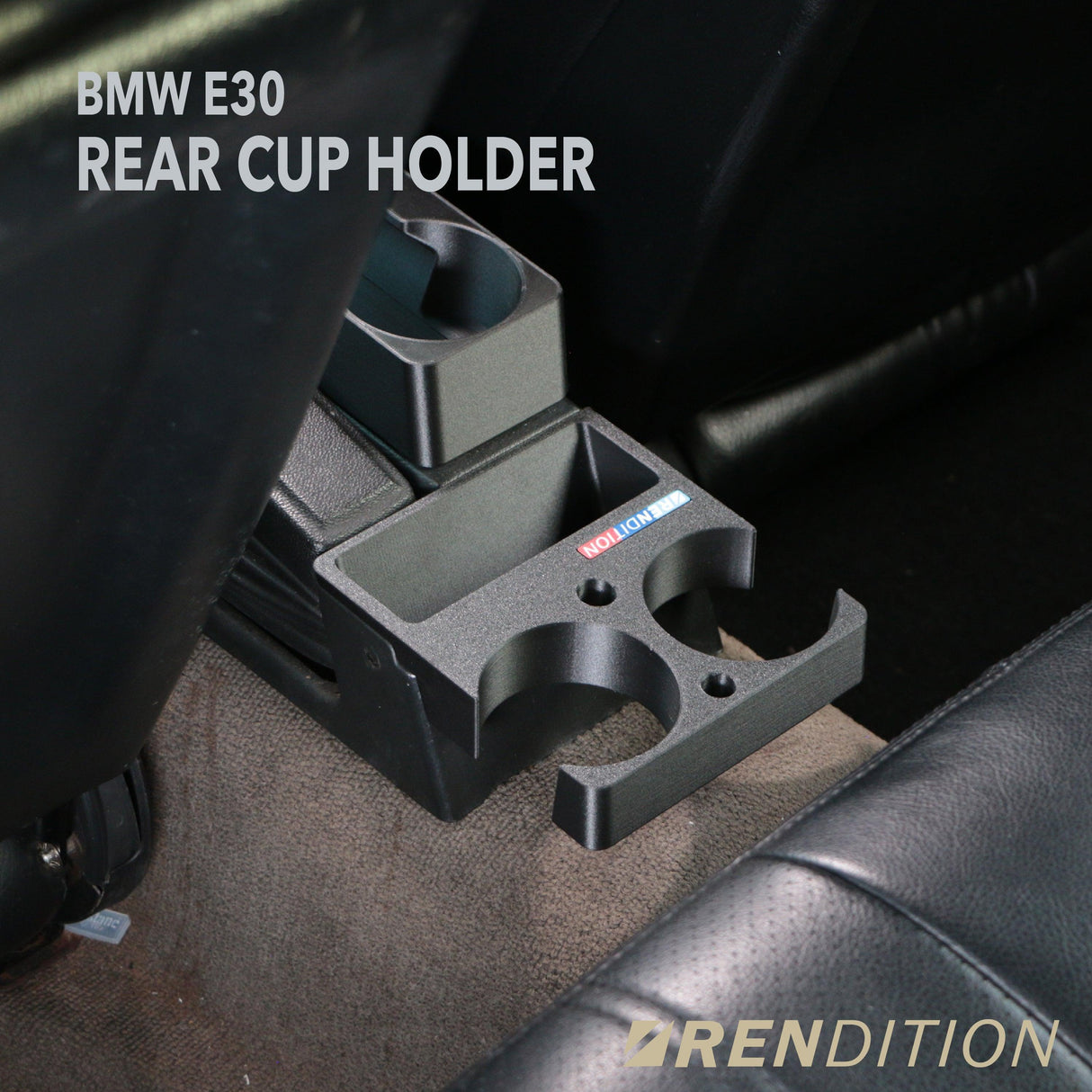 BMW E30 REAR CUP HOLDER - K2 Industries