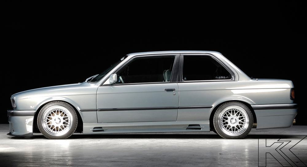 Rieger E30 Side Skirts - Vented Type 1 - K2 Industries