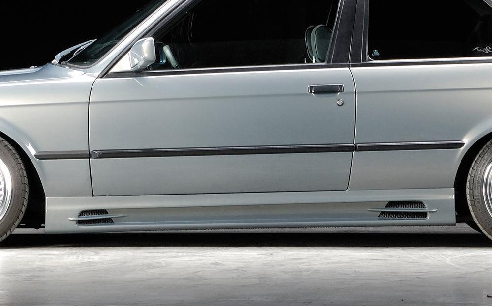 BMW E30 Rieger Side Skirts - Vented Type 1 - K2 Industries