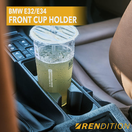 BMW E32 E34 FRONT CUP HOLDER V2 - K2 Industries