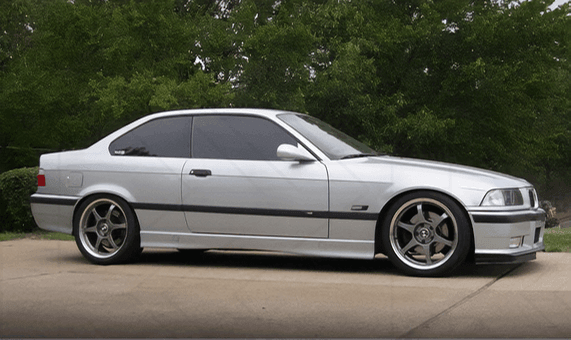 BMW E36 Black or Chrome Trim Crystal Side Marker Lights(1992-1996) - K2 Industries