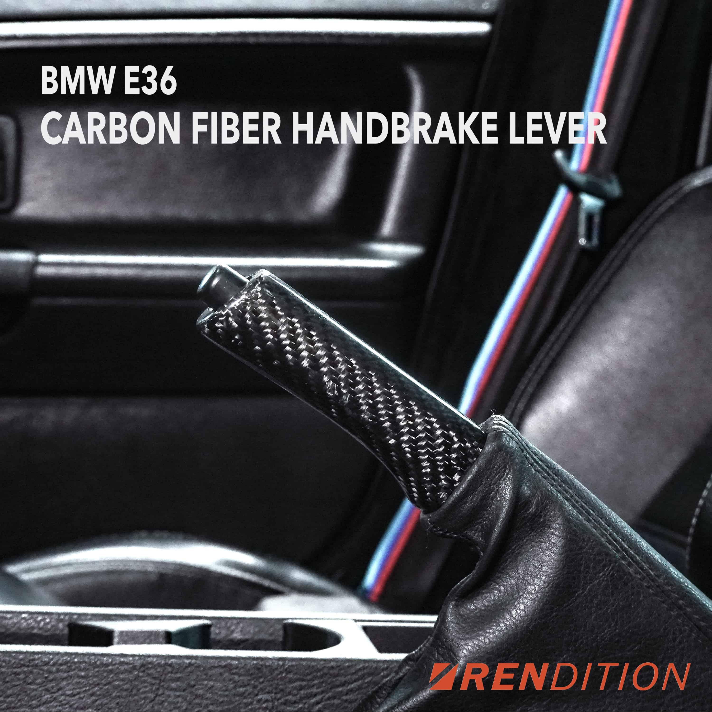 BMW E36 CARBON FIBER HANDBRAKE LEVER - K2 Industries