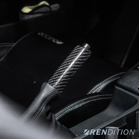 BMW E36 CARBON FIBER HANDBRAKE LEVER - K2 Industries