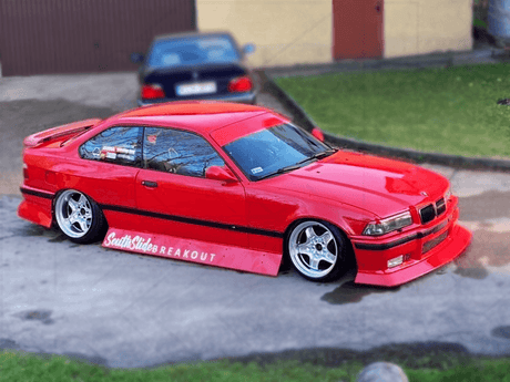 BMW E36 JDM Style Front Lip V2 (1992 - 1999) - K2 Industries