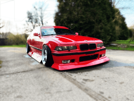 BMW E36 JDM Style Front Lip V2 (1992 - 1999) - K2 Industries