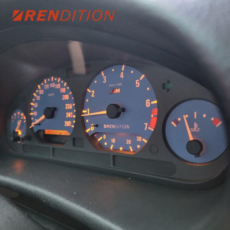 BMW E36 GAUGE FACE FOR M3 316 318 325 328 Ti Compact - K2 Industries