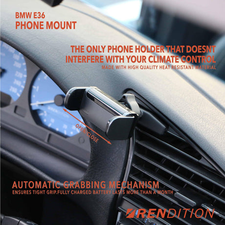BMW E36 PHONE MOUNT - K2 Industries