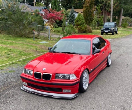 BMW E36 Rieger Front Lip Carbon Style - Non M (1990-1990) - K2 Industries