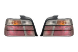 BMW E36 Sedan Clear OEM Style Tail Lights (1990-1999) - K2 Industries