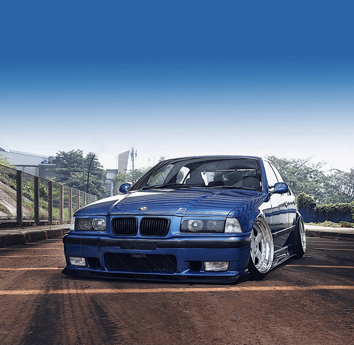 BMW E36 Sedan/Compact Clear Corner Lights (1992-1999) - K2 Industries