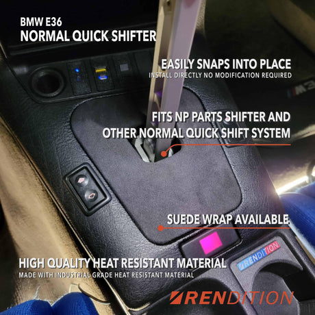 BMW E36 SHIFT BOOT COVER - K2 Industries
