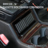 BMW E38 Cassette Box Drawer Conversion / extra storage / life improvement - K2 Industries