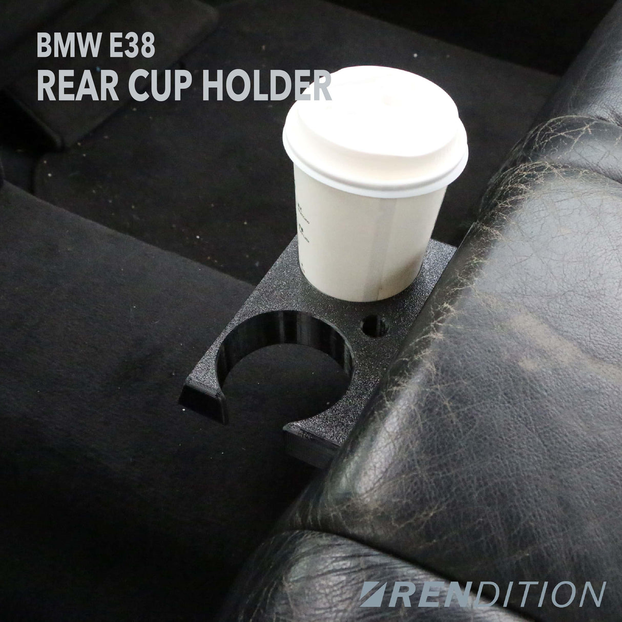 BMW E38 REAR CUP HOLDER - K2 Industries