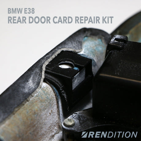 BMW E38 REAR DOOR CARD REPAIR KIT - K2 Industries
