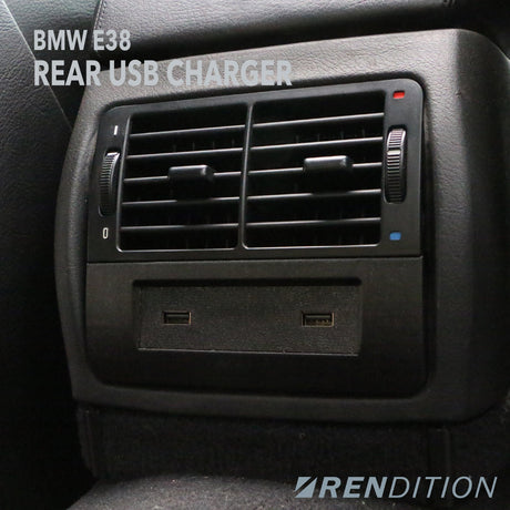 BMW E38 REAR USB CHARGER - K2 Industries