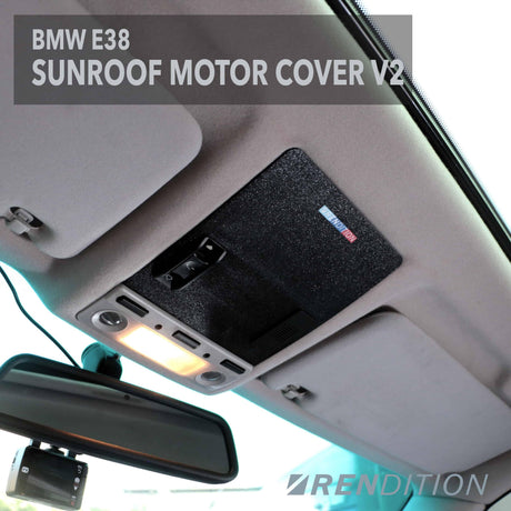 BMW E38 SUNROOF MOTOR COVER V2 - K2 Industries