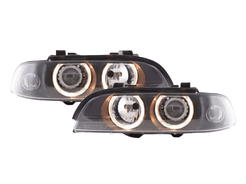 BMW E39 5-Series Xenon Angel Eye Rings Headlights (1995-2000) - K2 Industries