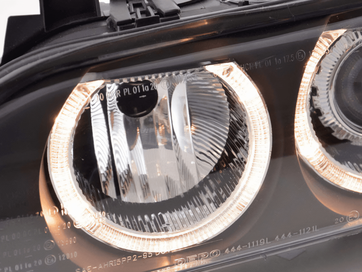 BMW E39 5-Series Xenon Angel Eye Rings Headlights (1995-2000) - K2 Industries