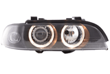 BMW E39 5-Series Xenon Angel Eye Rings Headlights (1995-2000) - K2 Industries