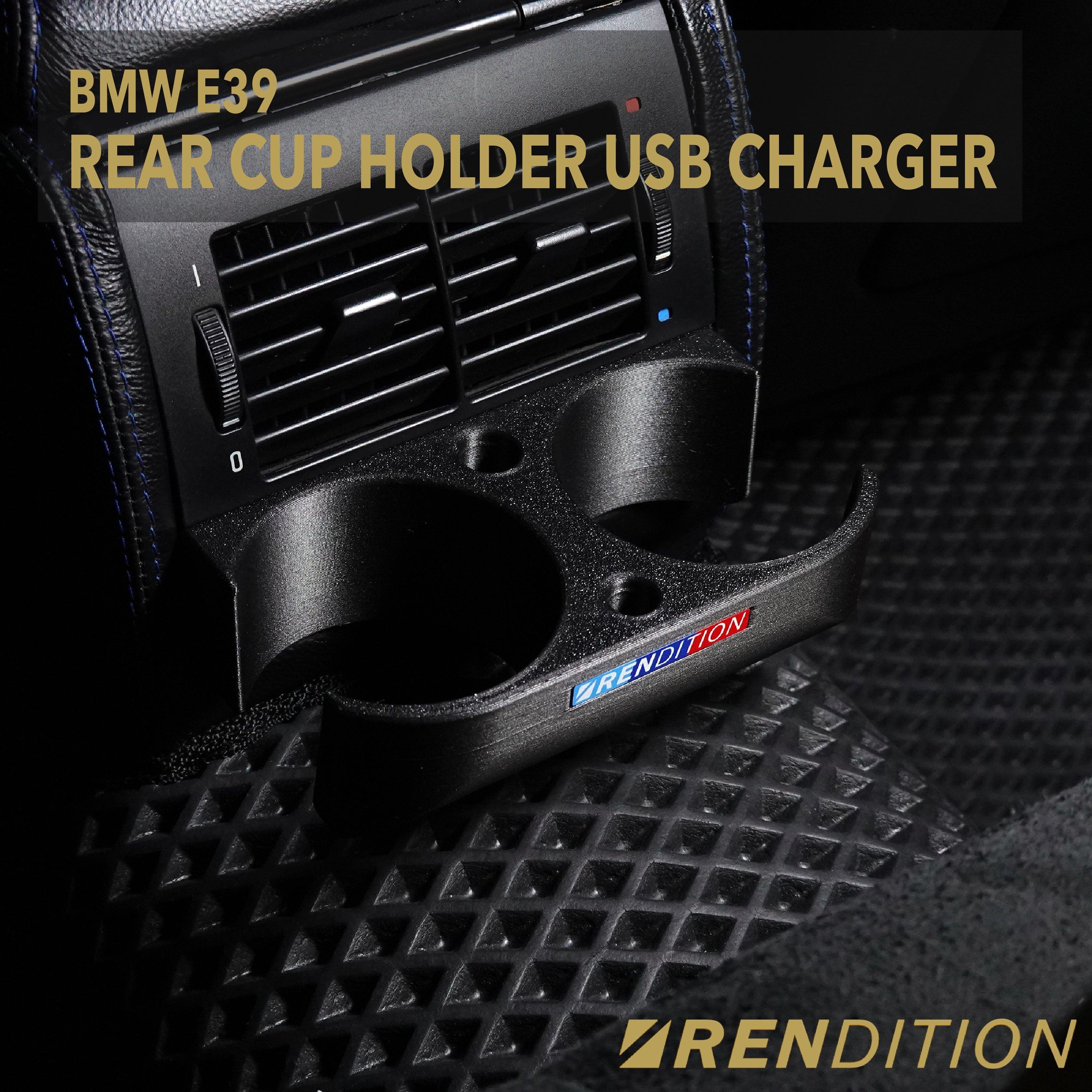 BMW E39 REAR CUP HOLDER USB CHARGER V1.8 - K2 Industries