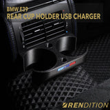 BMW E39 REAR CUP HOLDER USB CHARGER V1.8 - K2 Industries
