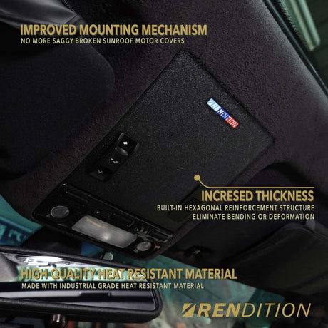 BMW E39 SUNROOF MOTOR COVER - K2 Industries