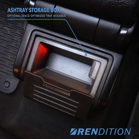 BMW E46 REAR ASHTRAY REPLACEMENT BOX SPACE OPTIMISED - K2 Industries