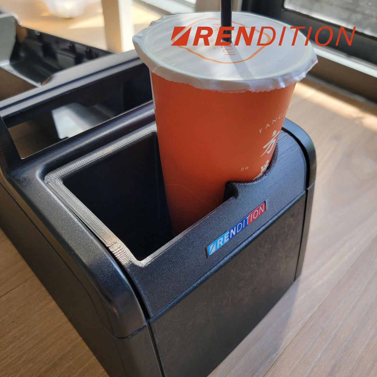BMW E46 REAR CUP HOLDER V2 - K2 Industries