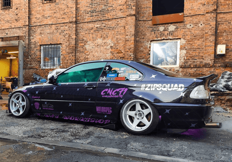 BMW E46 Series 3 Drag Wing Style Trunk Spoiler (1995 - 2005) - K2 Industries
