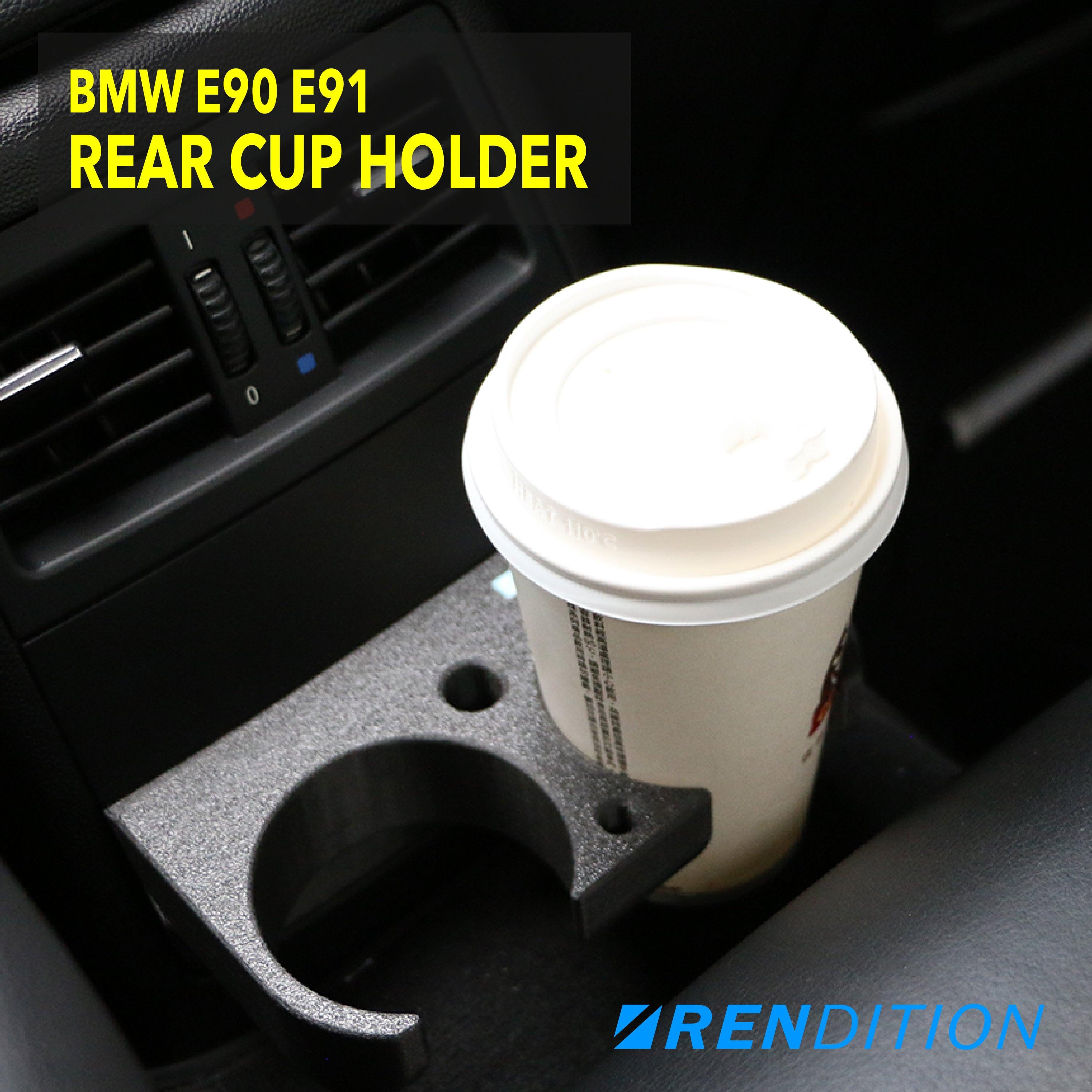 BMW E90 E91 REAR CUP HOLDER V2 - K2 Industries