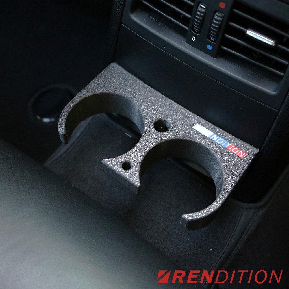 BMW E90 E91 REAR CUP HOLDER V2 - K2 Industries
