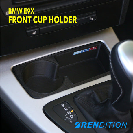 BMW E9X FRONT CUP HOLDER (E90 E91 E92 E93) - K2 Industries