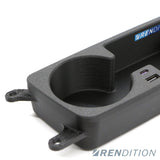 BMW E9X FRONT CUPHOLDER + USB (E90 E91 E92 E93) - K2 Industries
