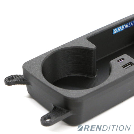 BMW E9X FRONT CUPHOLDER + USB (E90 E91 E92 E93) - K2 Industries
