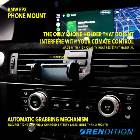 BMW E9X PHONE MOUNT - K2 Industries