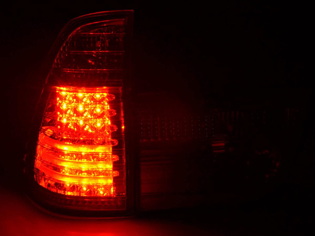 BMW X5 E53 Red LED Taillights Set (1998-2002) - K2 Industries
