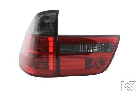 BMW X5 E53 Red/Smoked Taillights Set (1998-2003) - K2 Industries