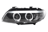 BMW X5 E53 Xenon Black Angel Eye LED Headlights (2003-2006) - K2 Industries