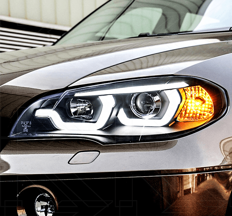 Headlight led tuning BMW X5 E70 2007-2013